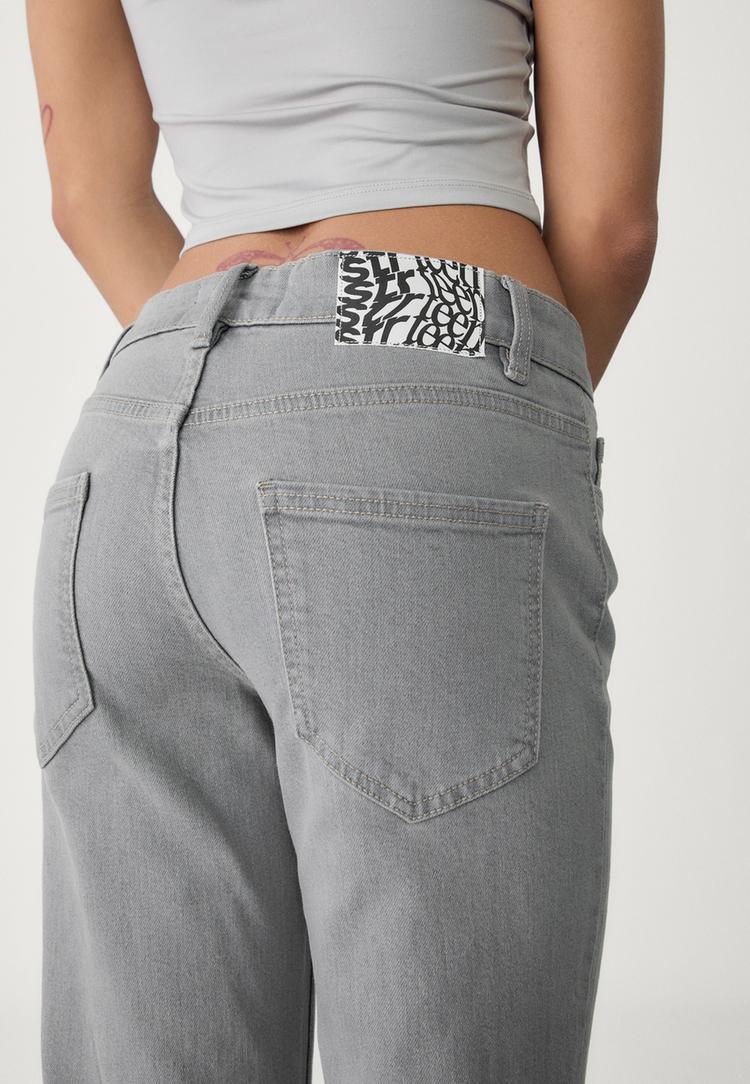 jeans flare cropped