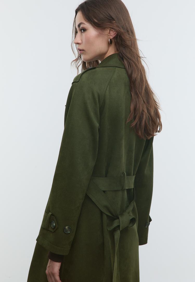 trench largo efecto ante