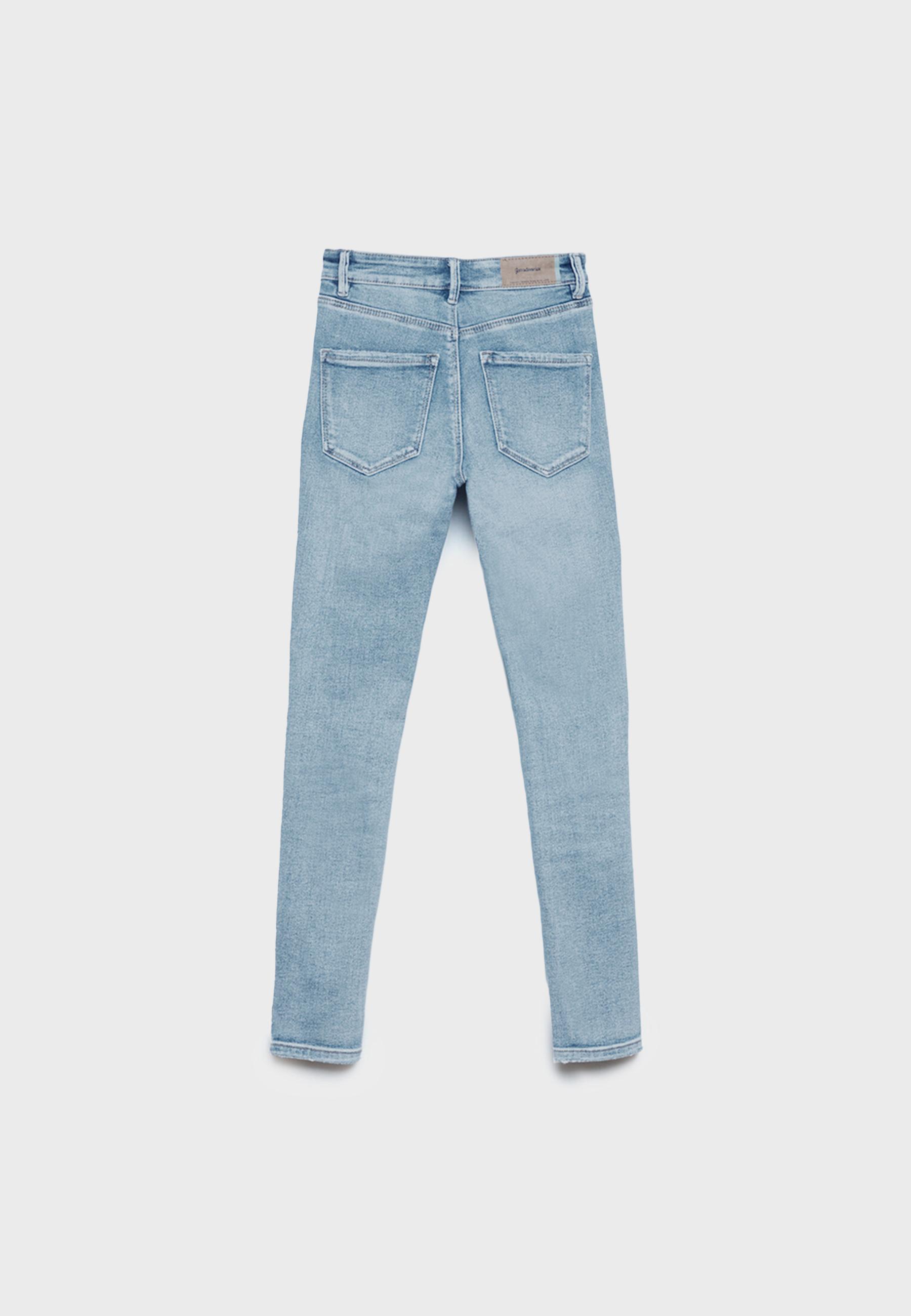1420 low-waist skinny jeans — LIGHT BLEACH