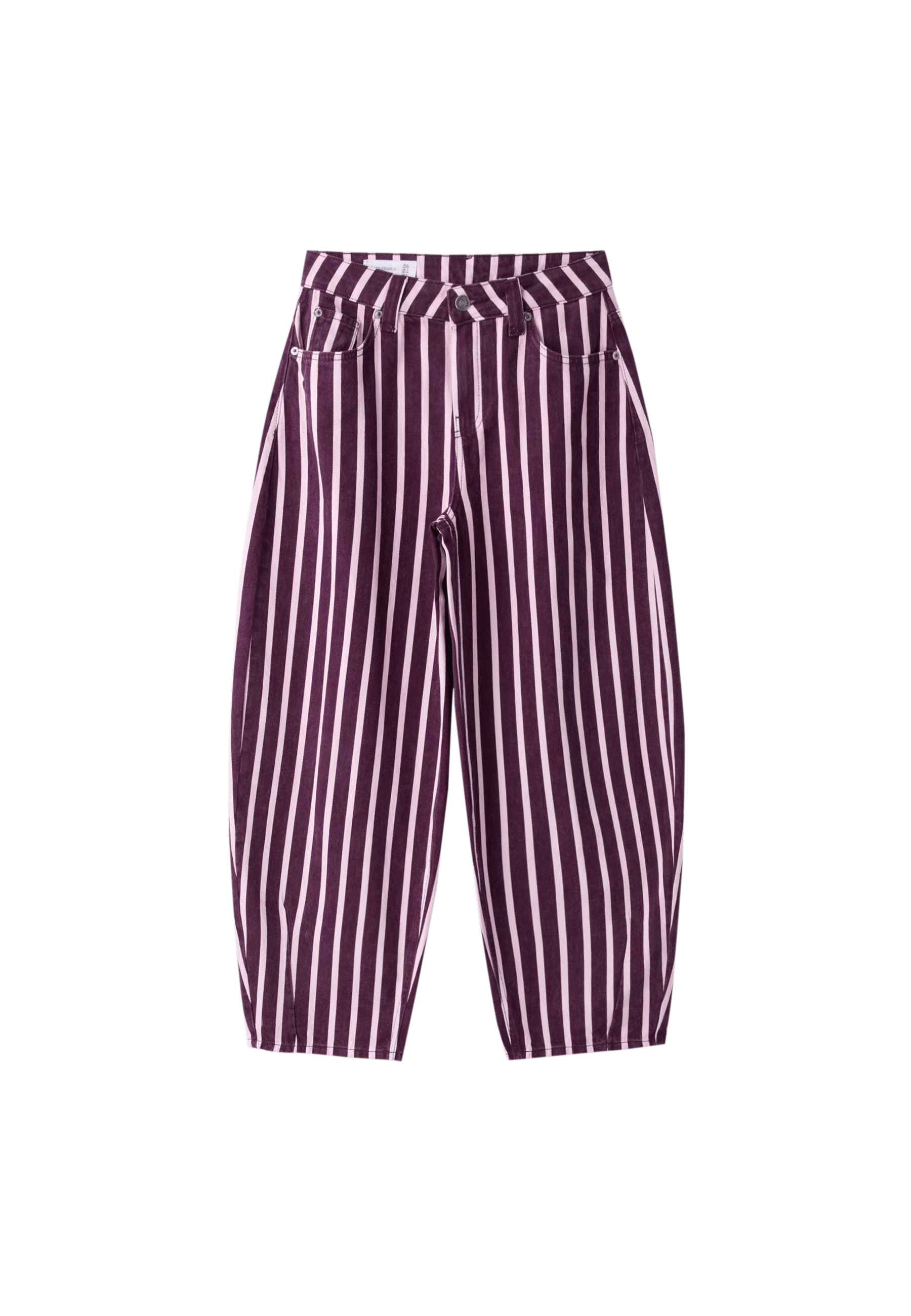 D80 barrel jeans — Purple