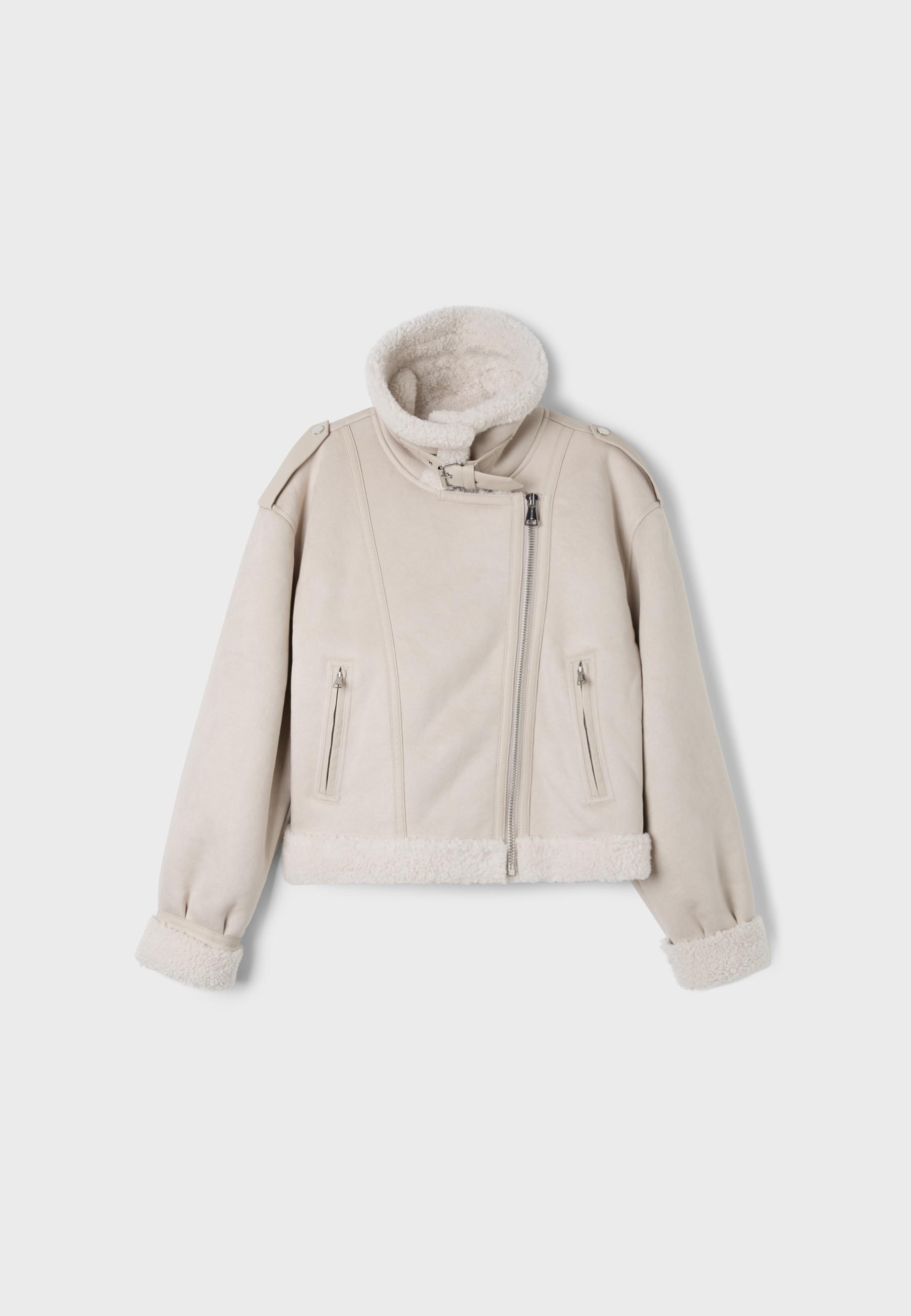 Cazadora biker doble faz