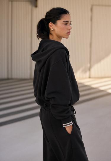 Puffed sweatshirt — Dark grey 2