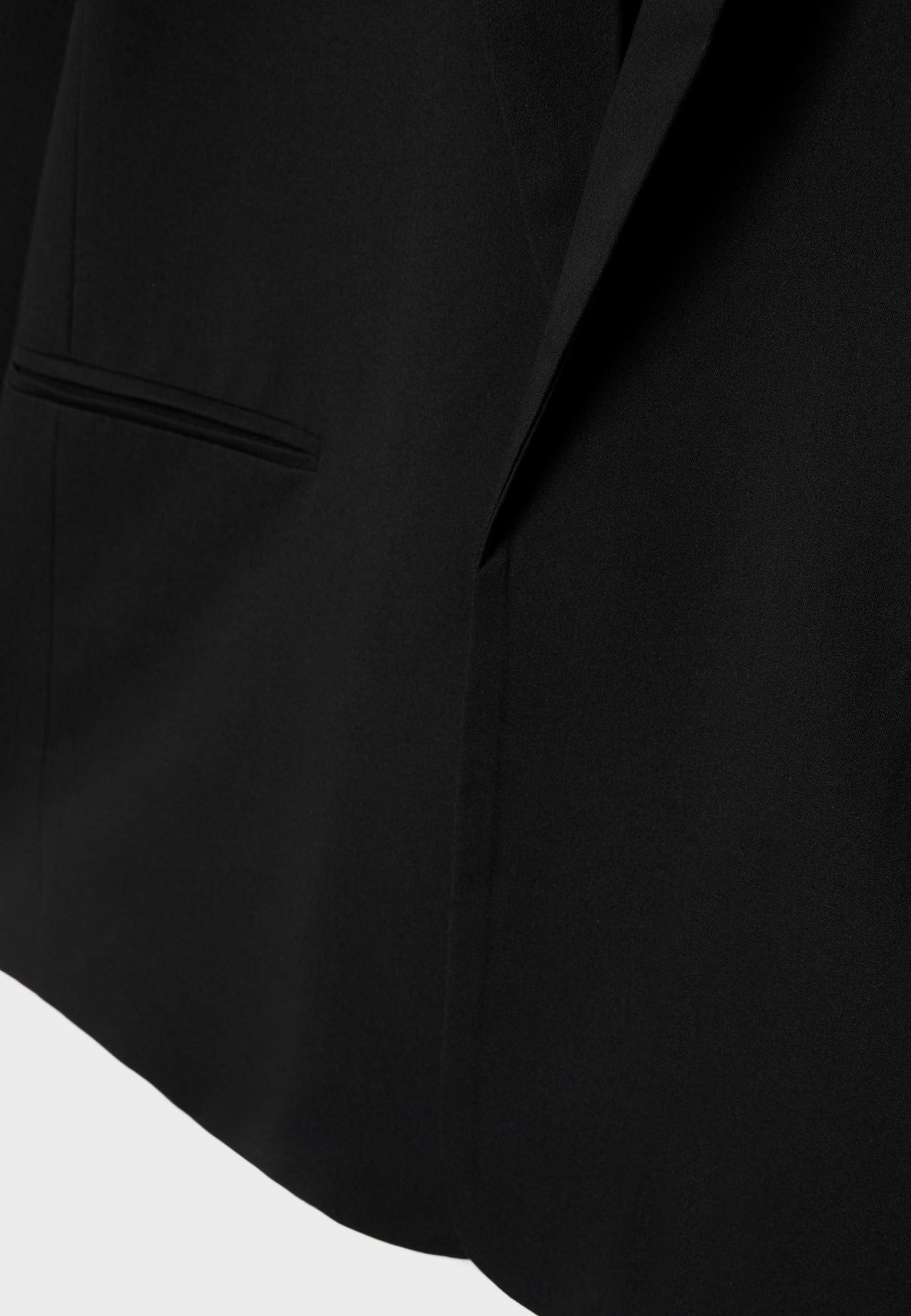 Open blazer — Black