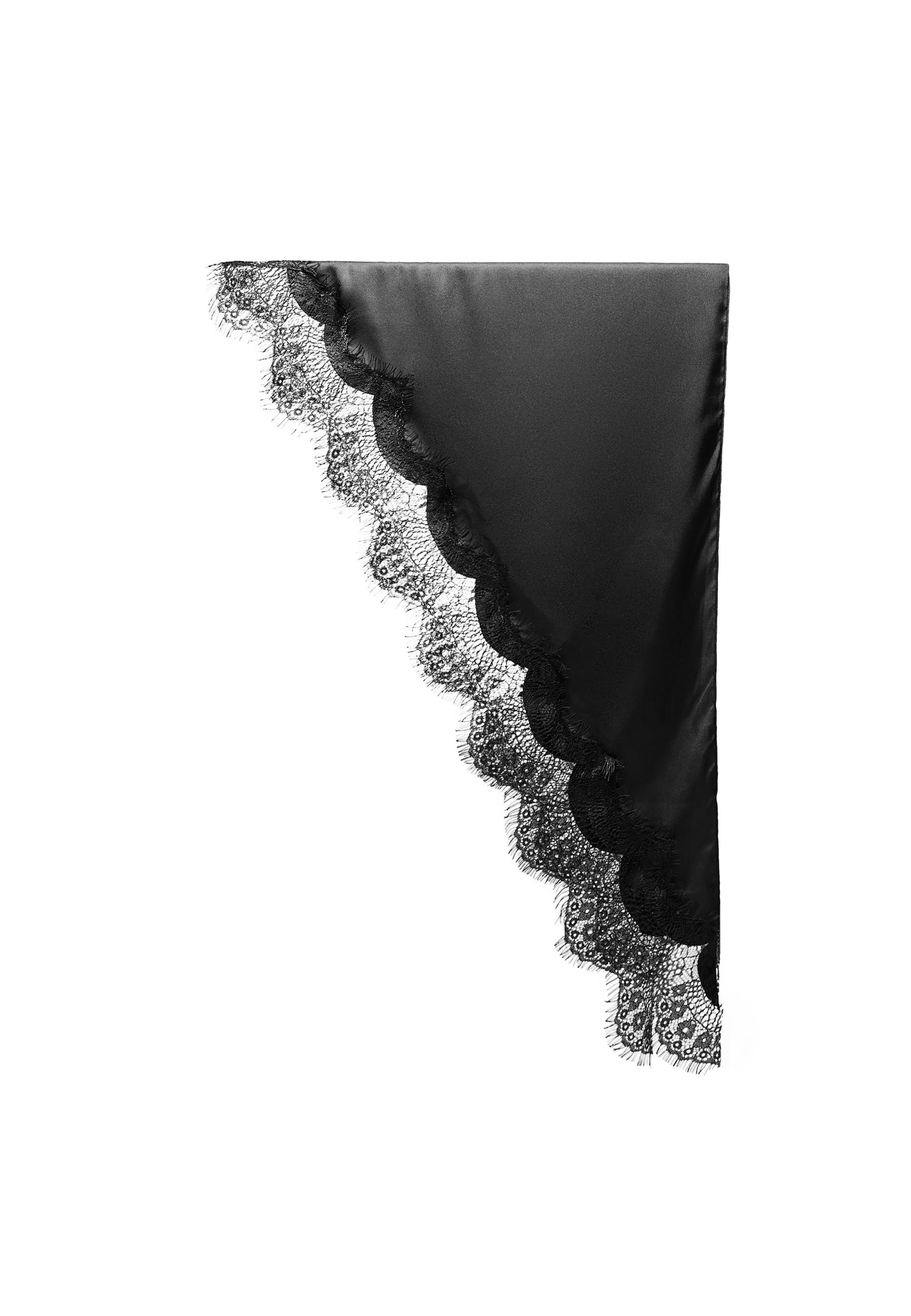 Lace Pareo — Black