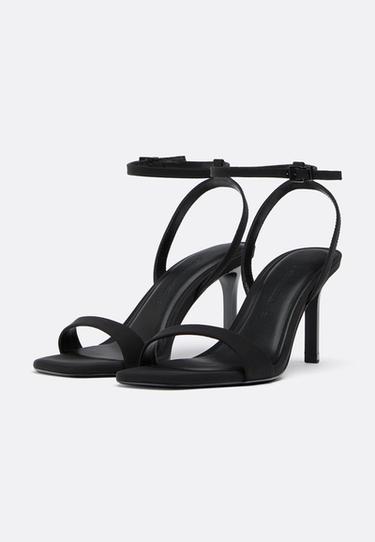 Stiletto heel sandals — BLACK  3