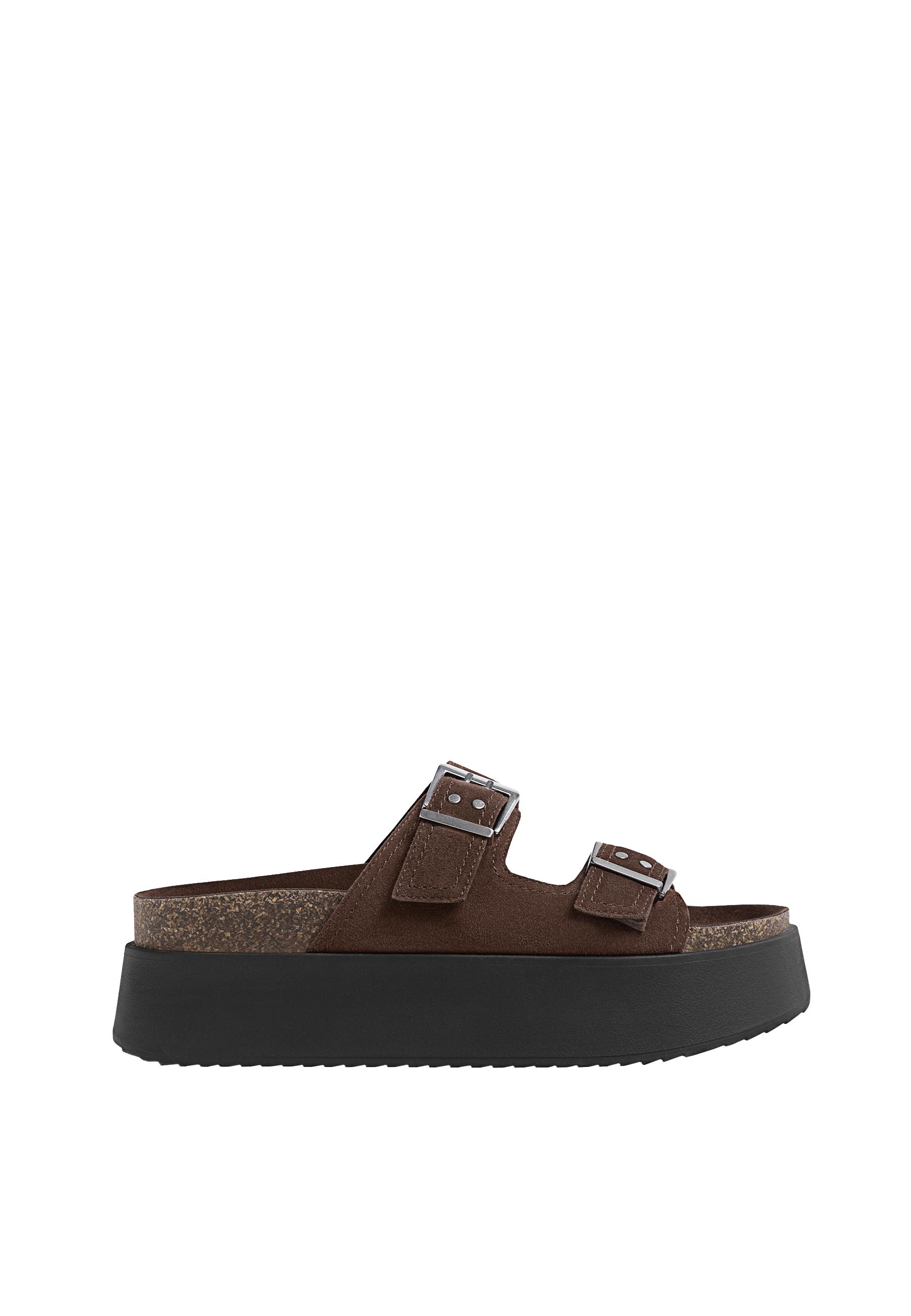 SuperCush Estelle Western Buckle Footbed Sandal | maurices