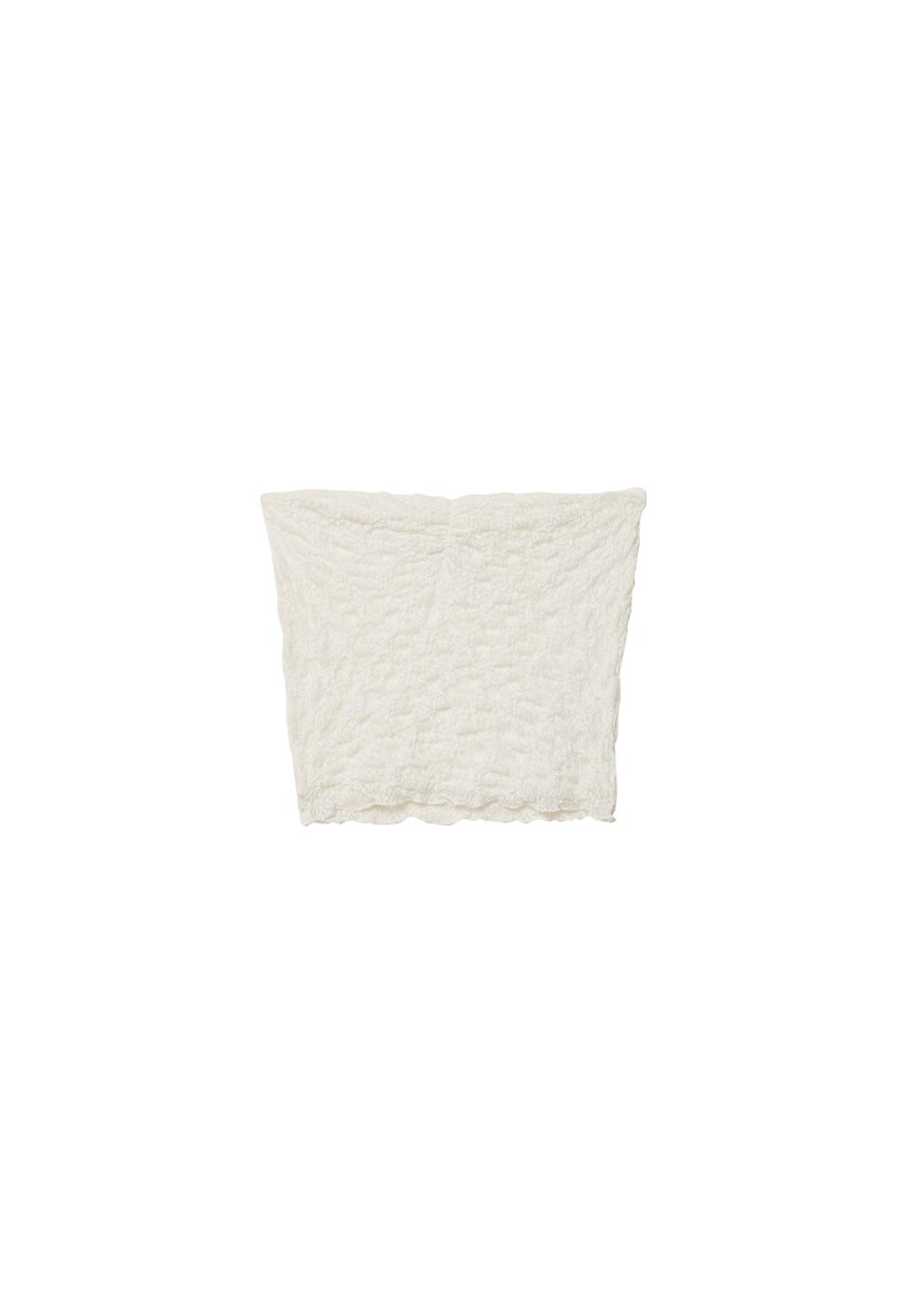 Top bandeau blonda