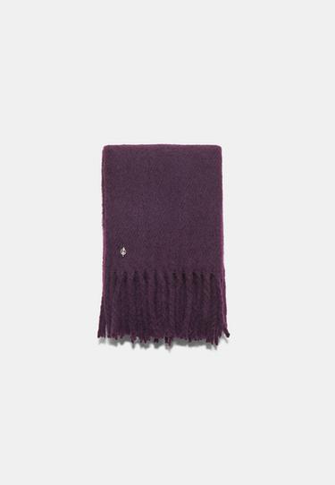 Medium basic scarf — Burgundy 1