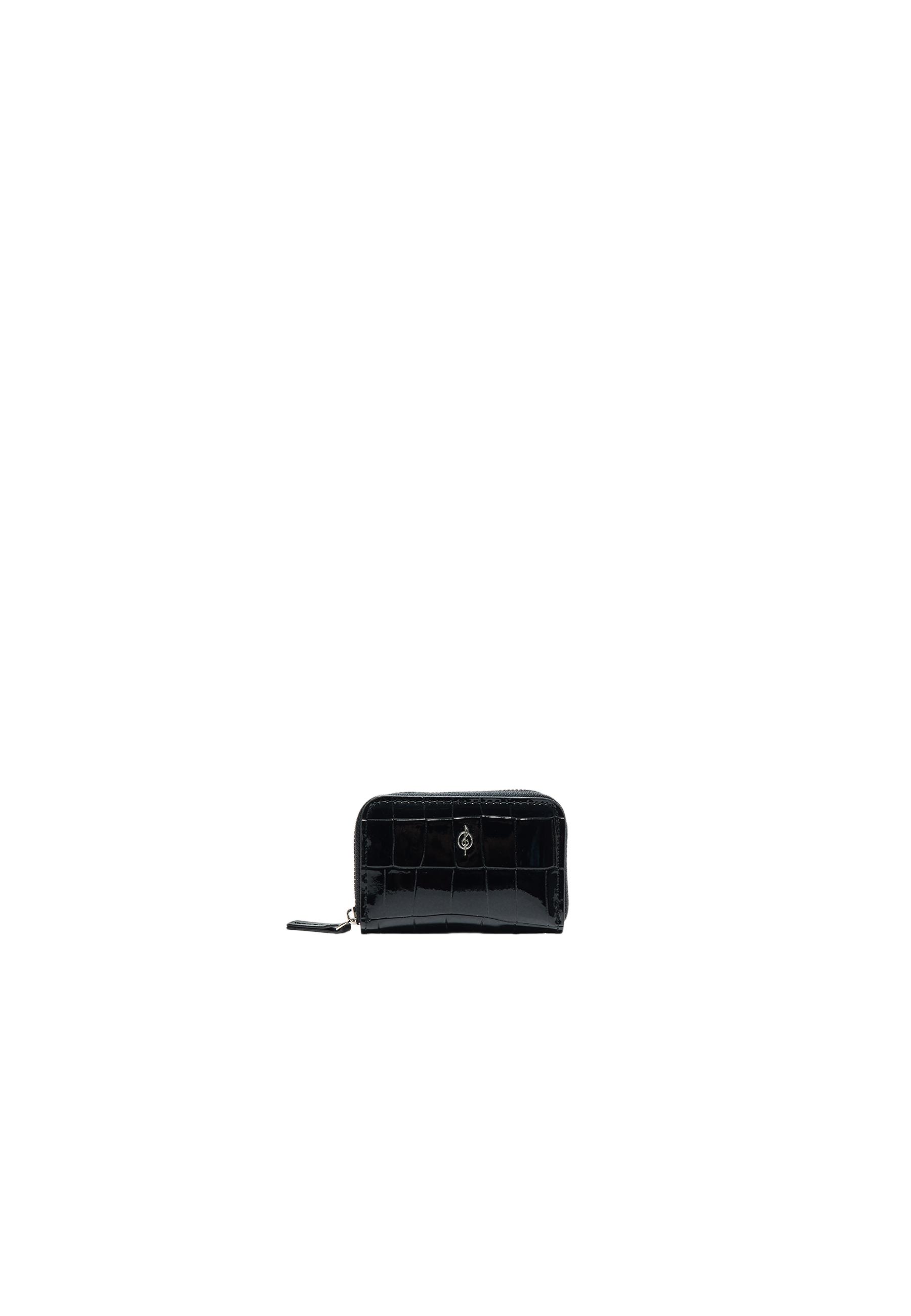 Zipped purse — Black