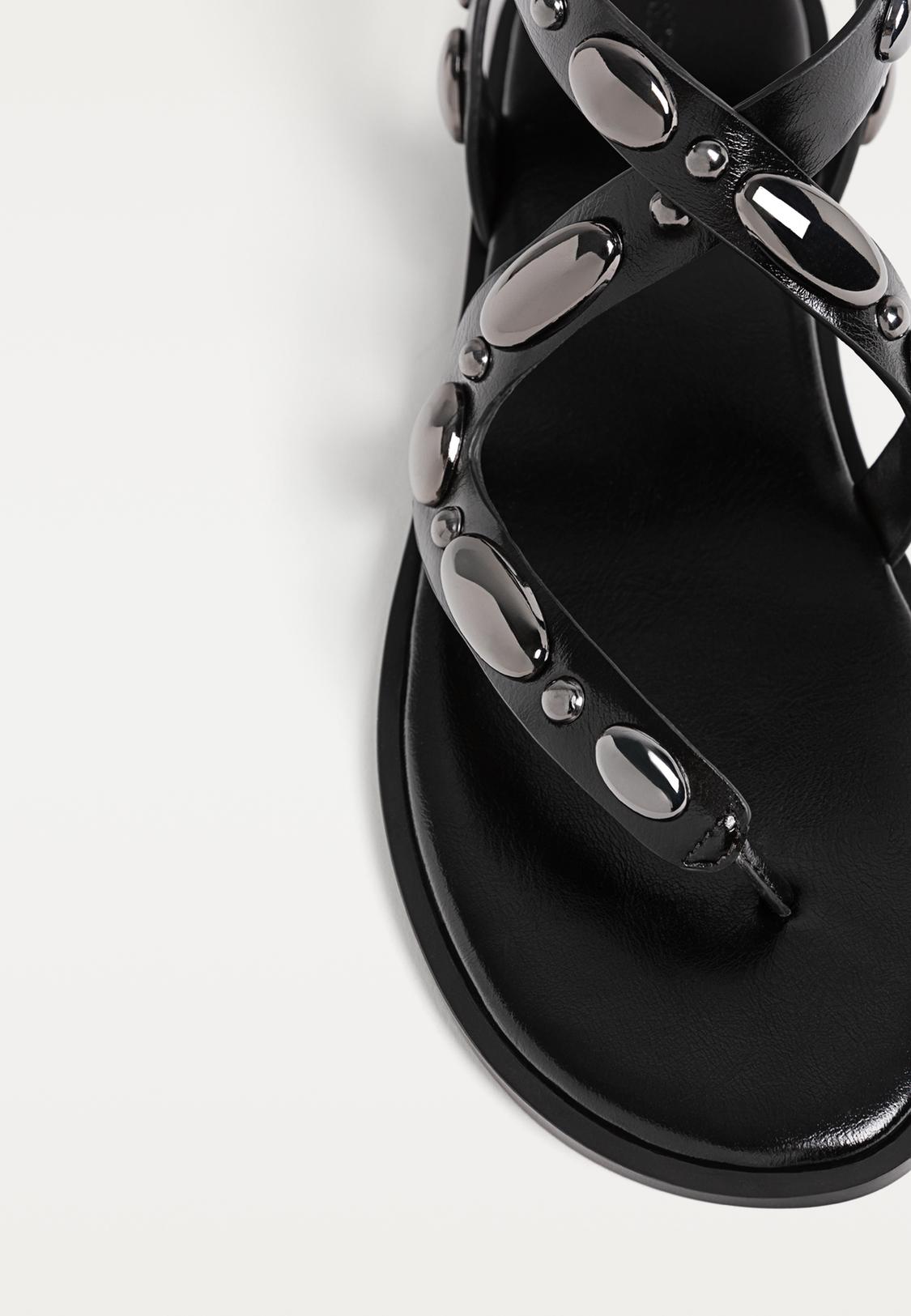 Sandalias Planas Stradivarius Zapatos Esparto STRADIVARIUS