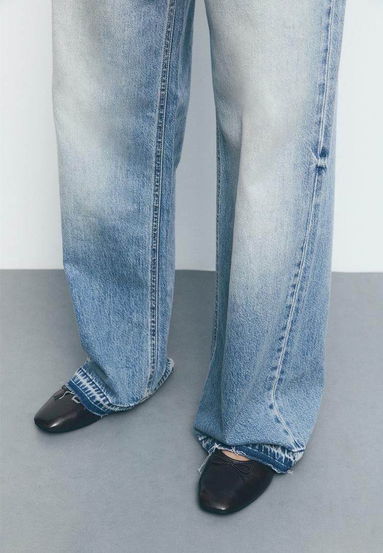 d91 jeans low wide leg