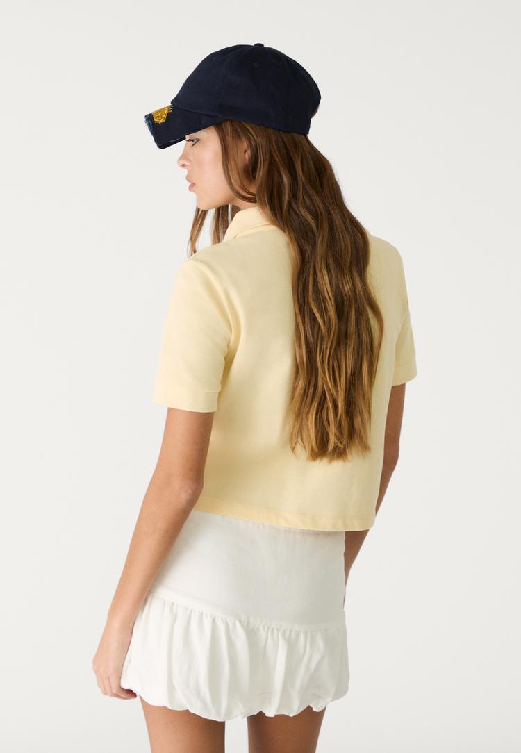 falda pantalon globo con lino