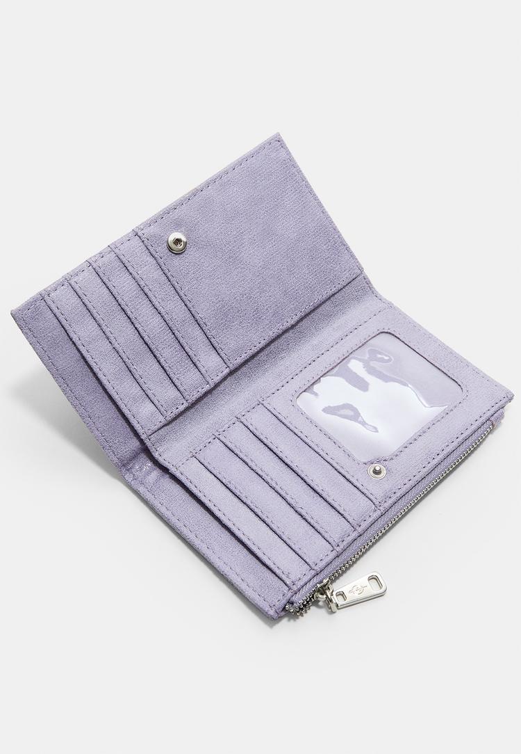 monedero tarjetero cremallera brillo