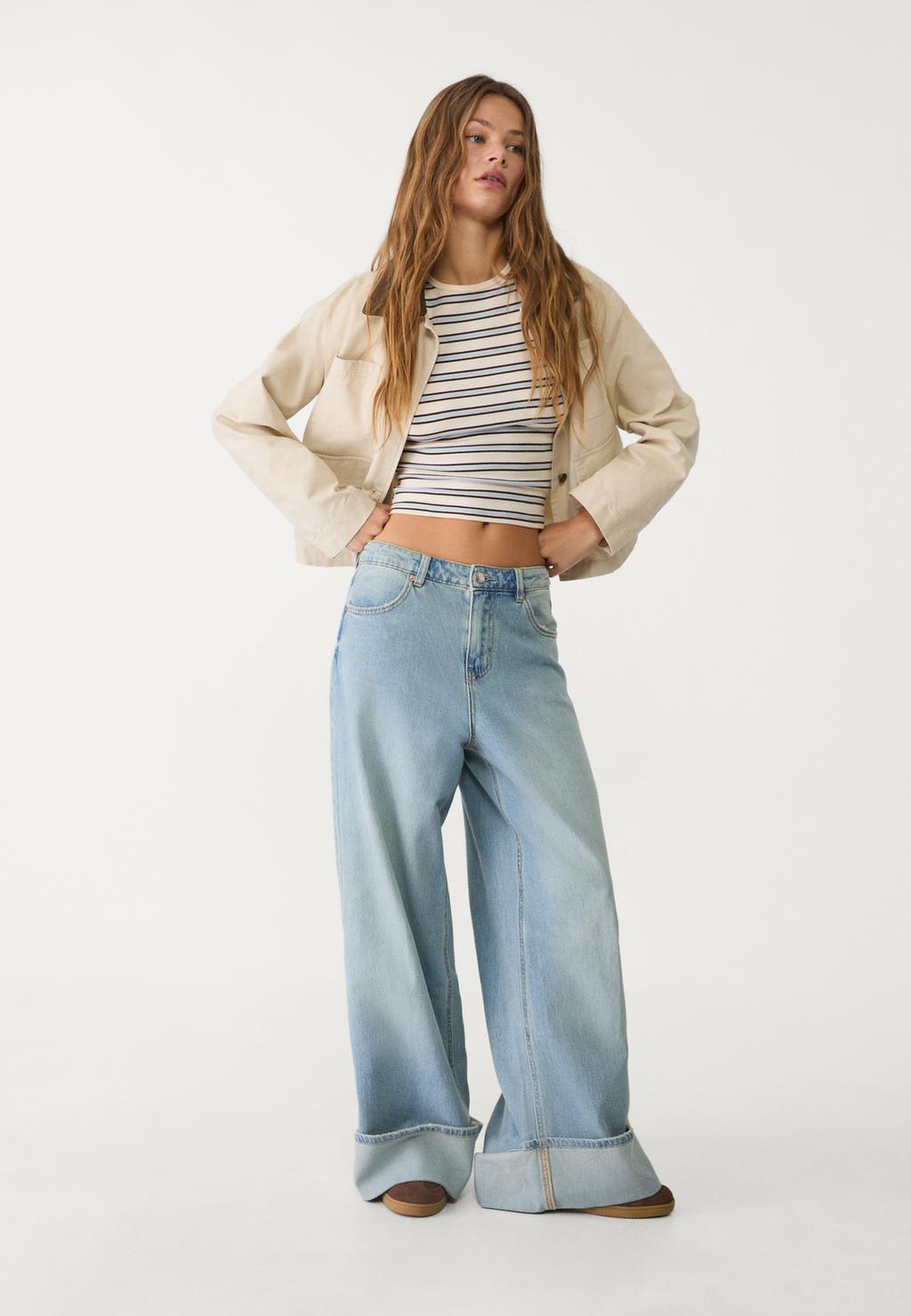 Jeans wide leg vuelta