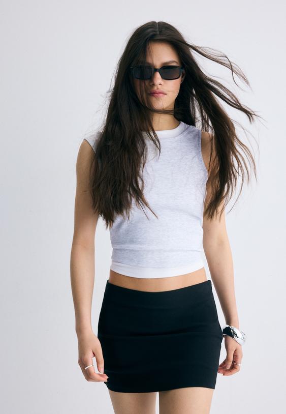 Bengal kumaş etek pantolon - Görsel 3