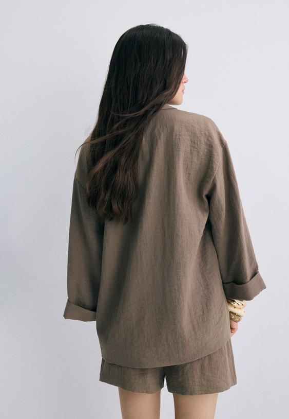 americana fluida doble botonadura