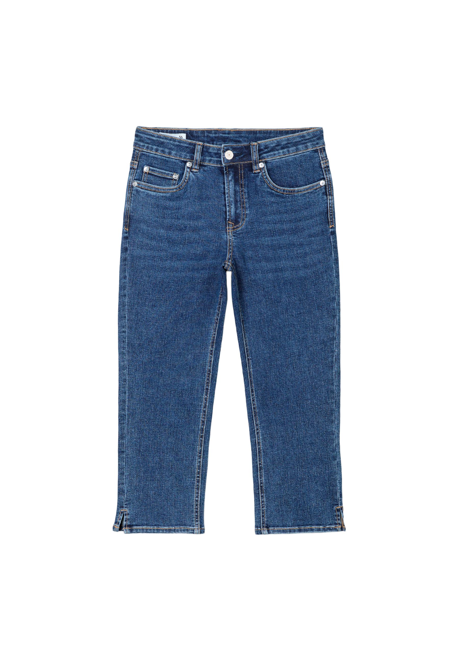 Capri jeans — MEDIUM DENIM WASH