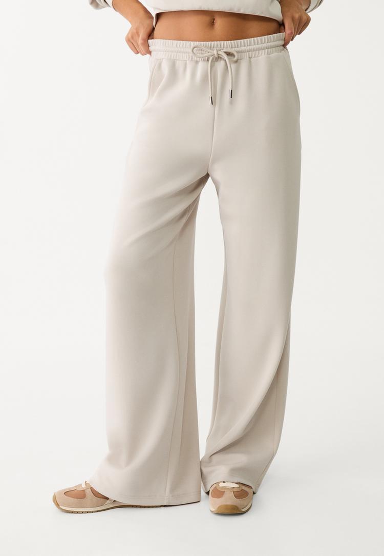 pantalon palazzo tacto suave
