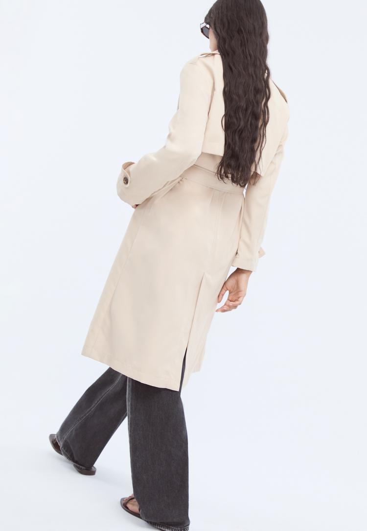 trench fluido largo