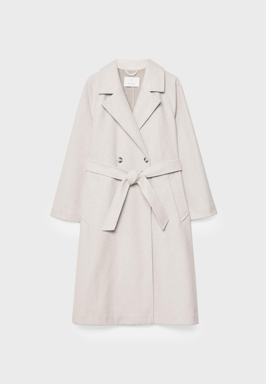 Trench coat doux au toucher Mode femme Stradivarius Luxembourg