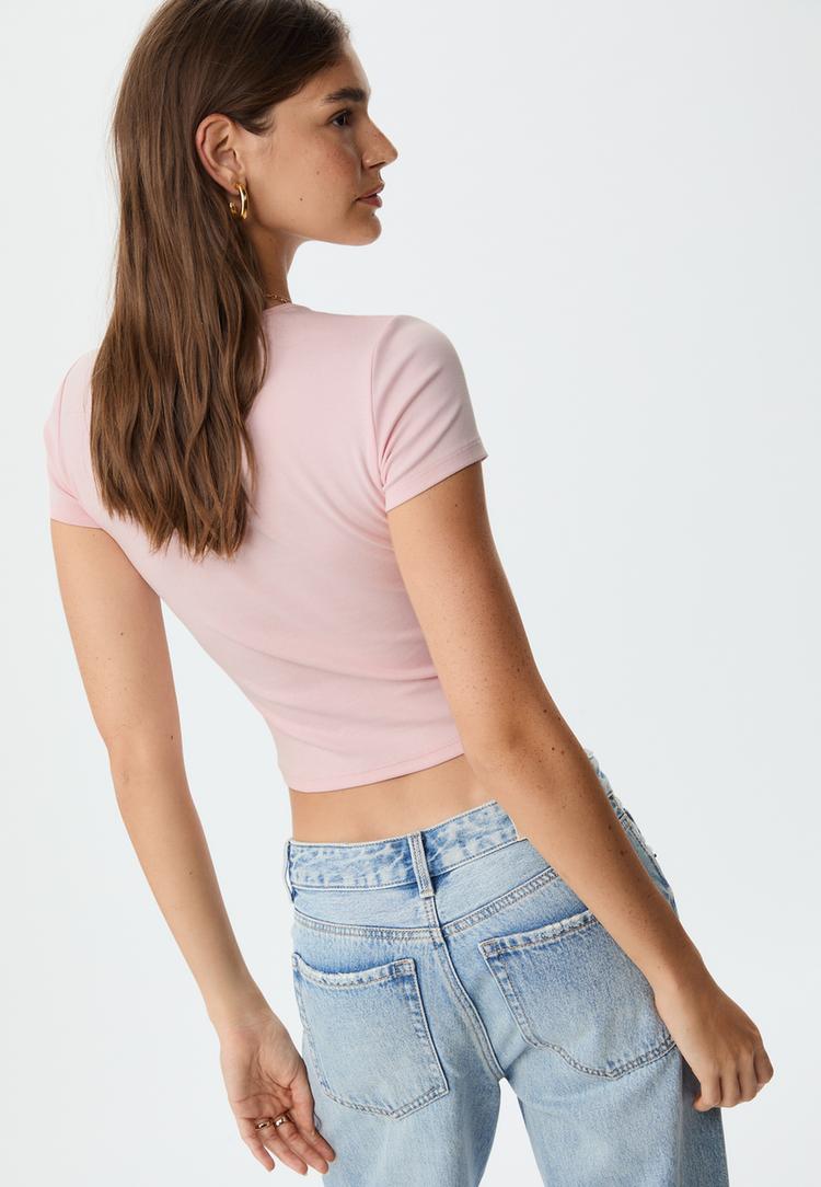 camiseta basica slim fit