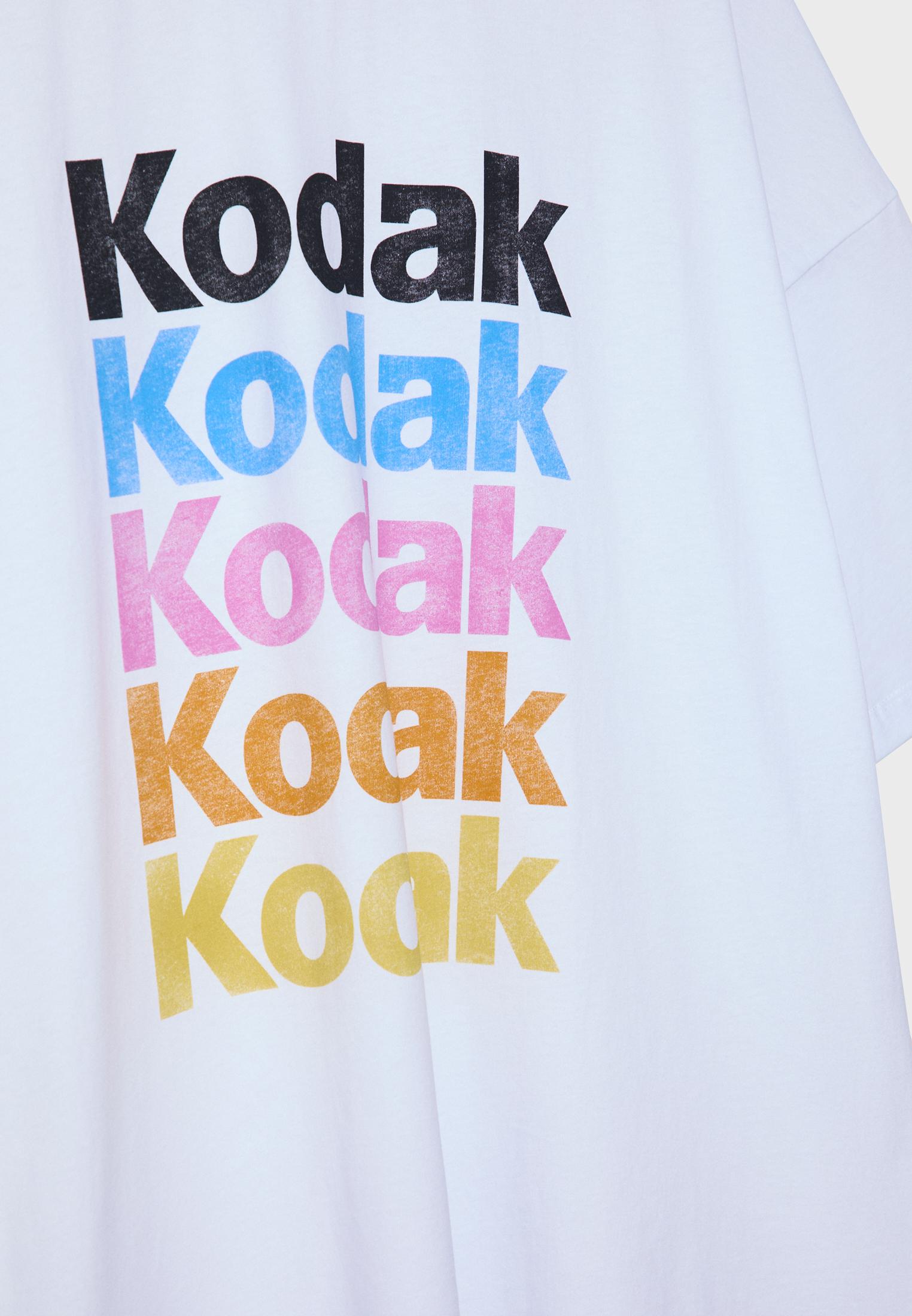 Oversize Kodak T-shirt - Women's fashion | Stradivarius Kuwait