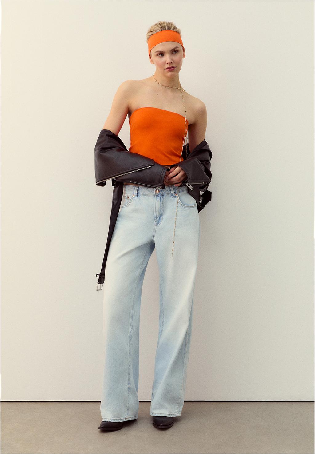 D91 Jeans low wide leg