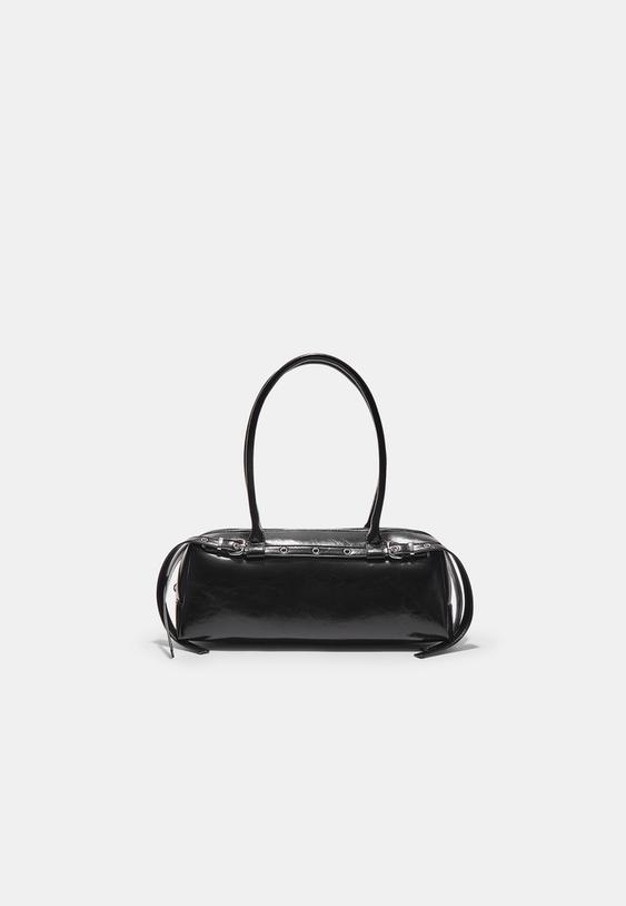 Stradivarius Belt Bag Black Os