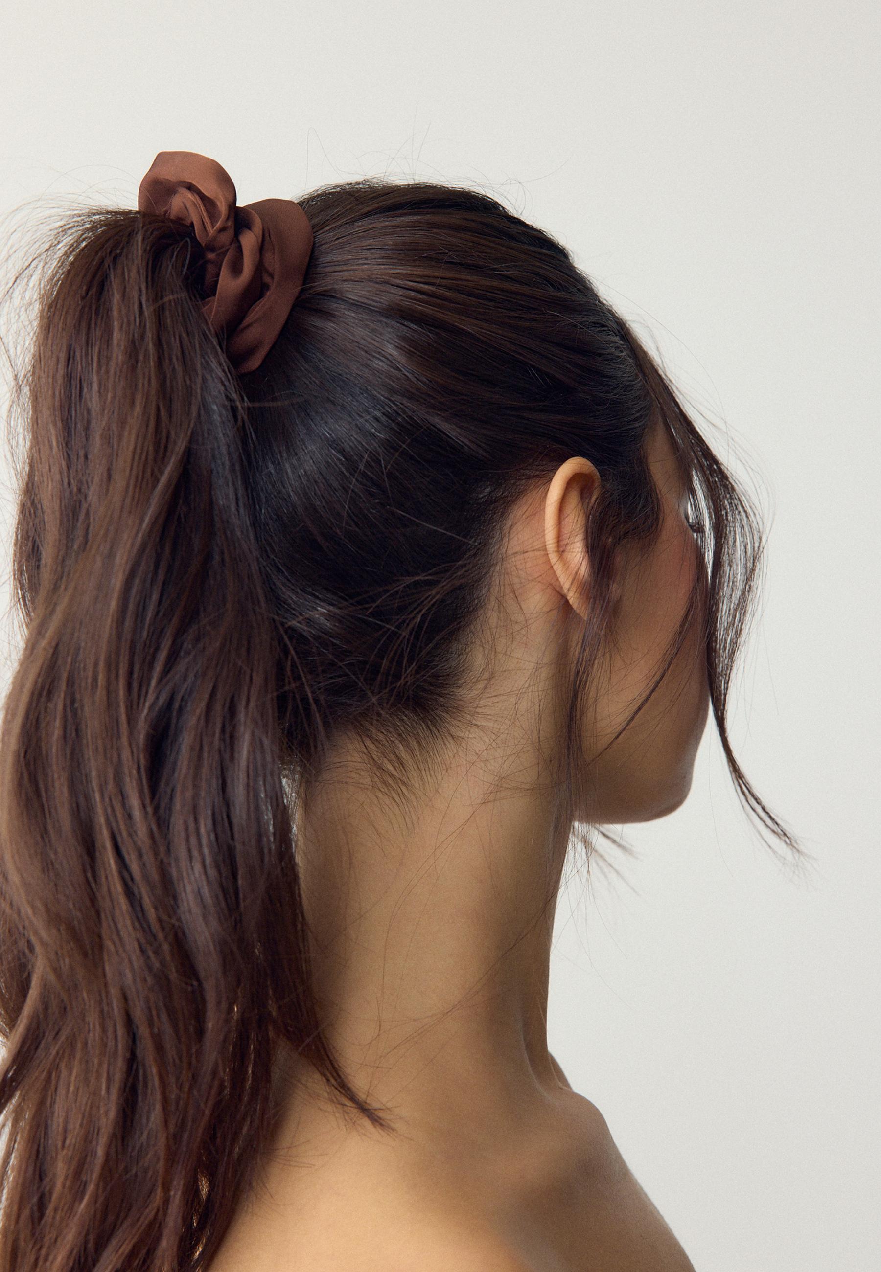 Set of 3 scrunchies — Pale pink