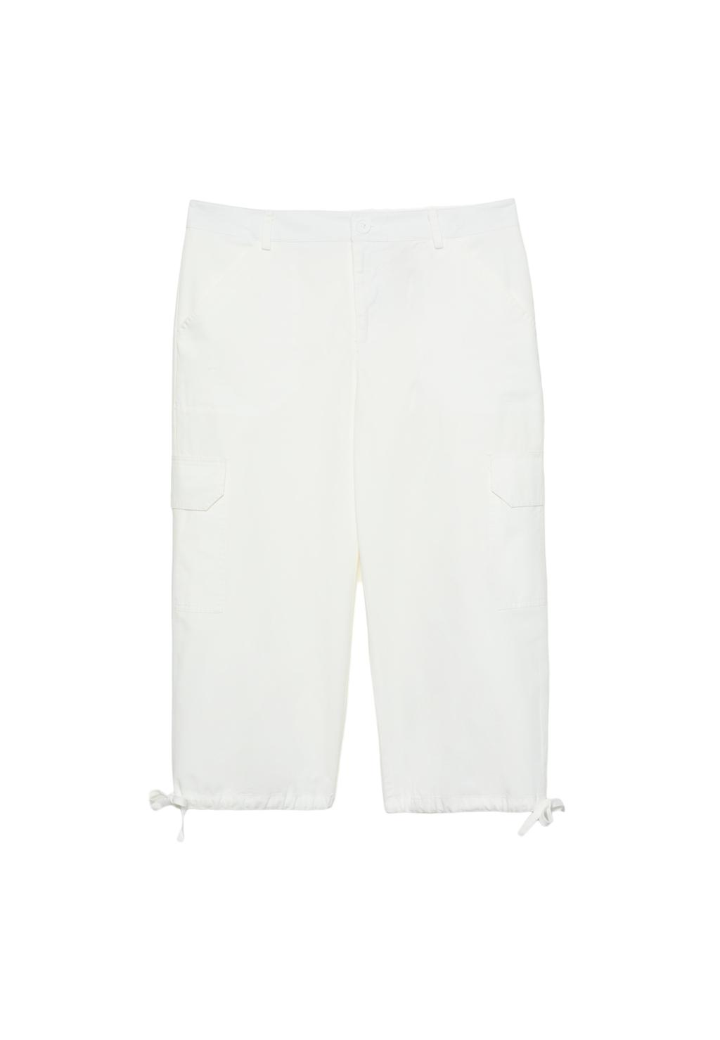 Pantalón capri cargo