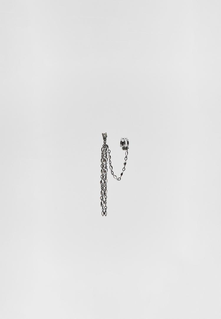 Parlak taşlı ear cuff küpe_2