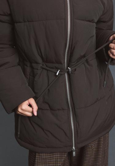 Padded coat — Brown 4