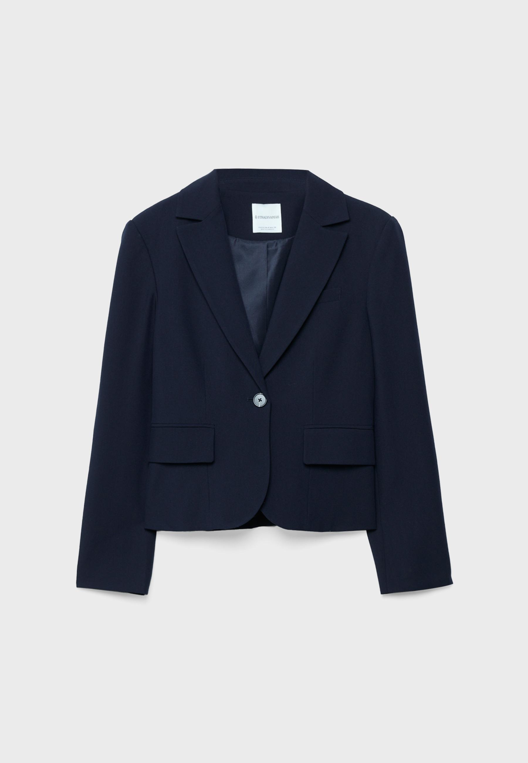 Short blazer — Navy blue