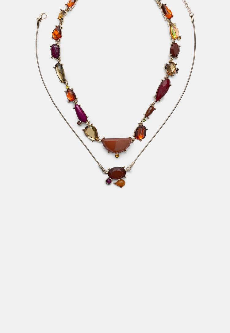 set 2 collares multi joyas