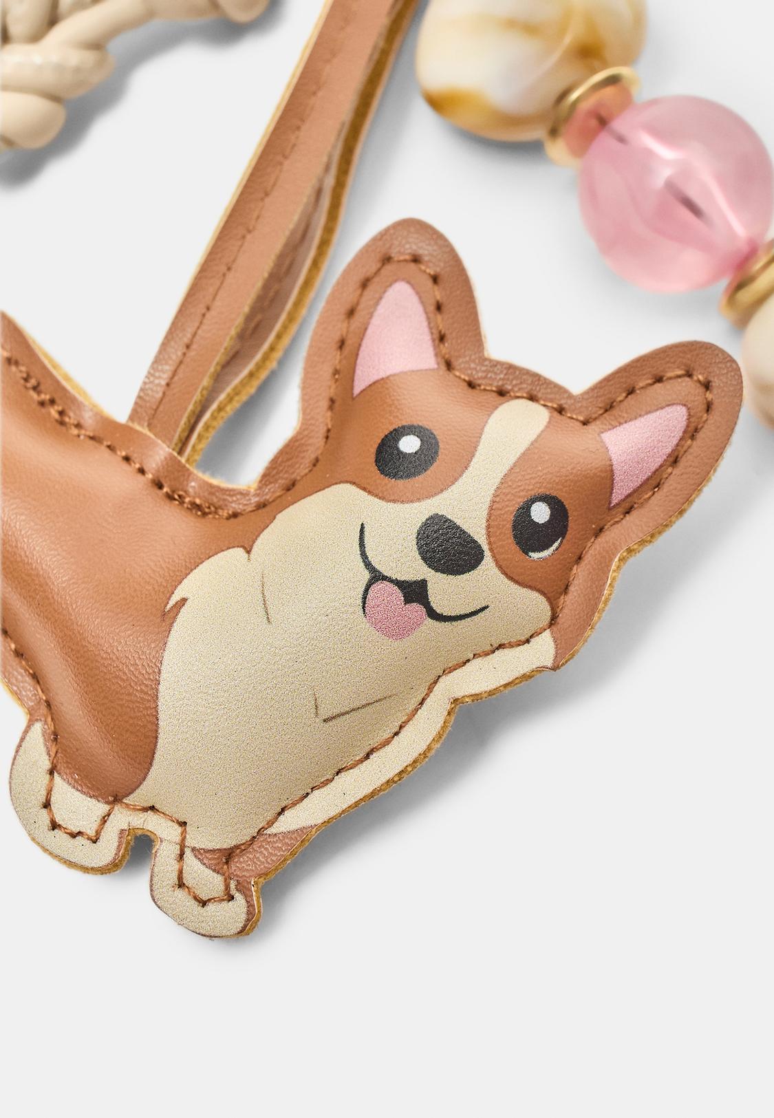 Set 10 Portachiavi Corgi Carini – Ciondoli Cane In Lega – Nero E Giallo – Per Amanti Animali - 2