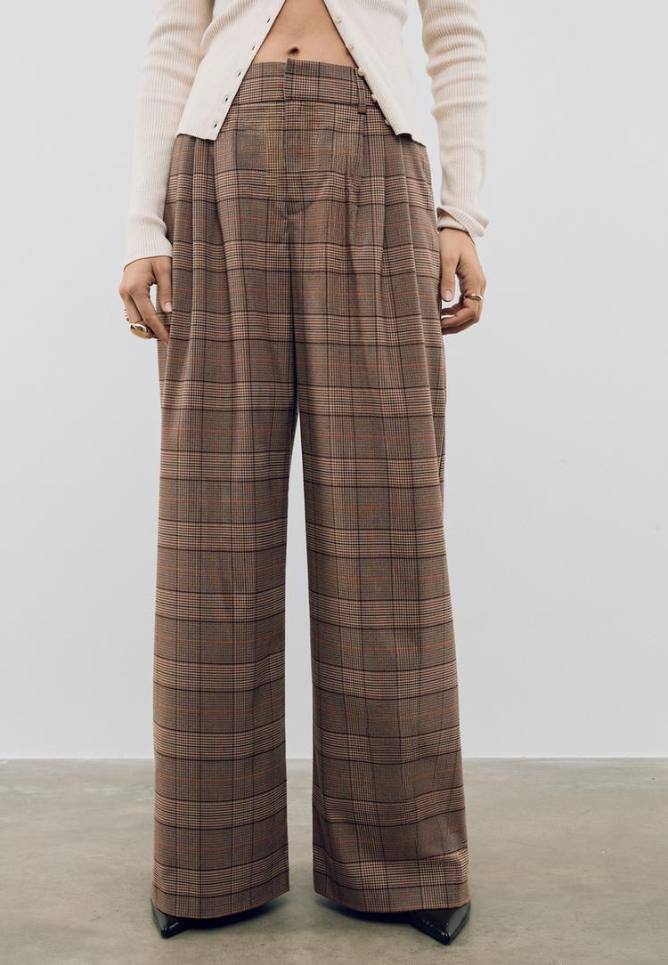 pantalon vestir cuadros
