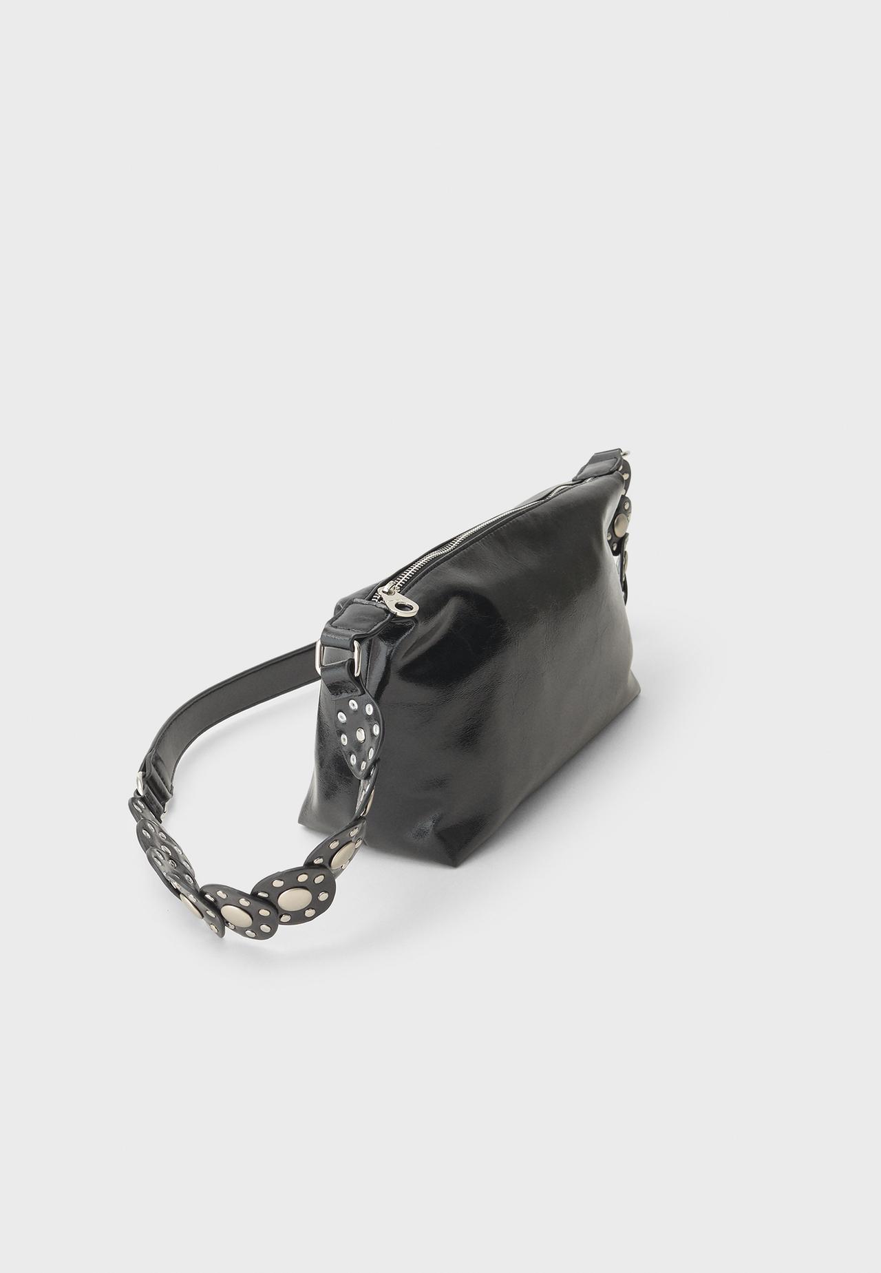 Studded crossbody bag — Black