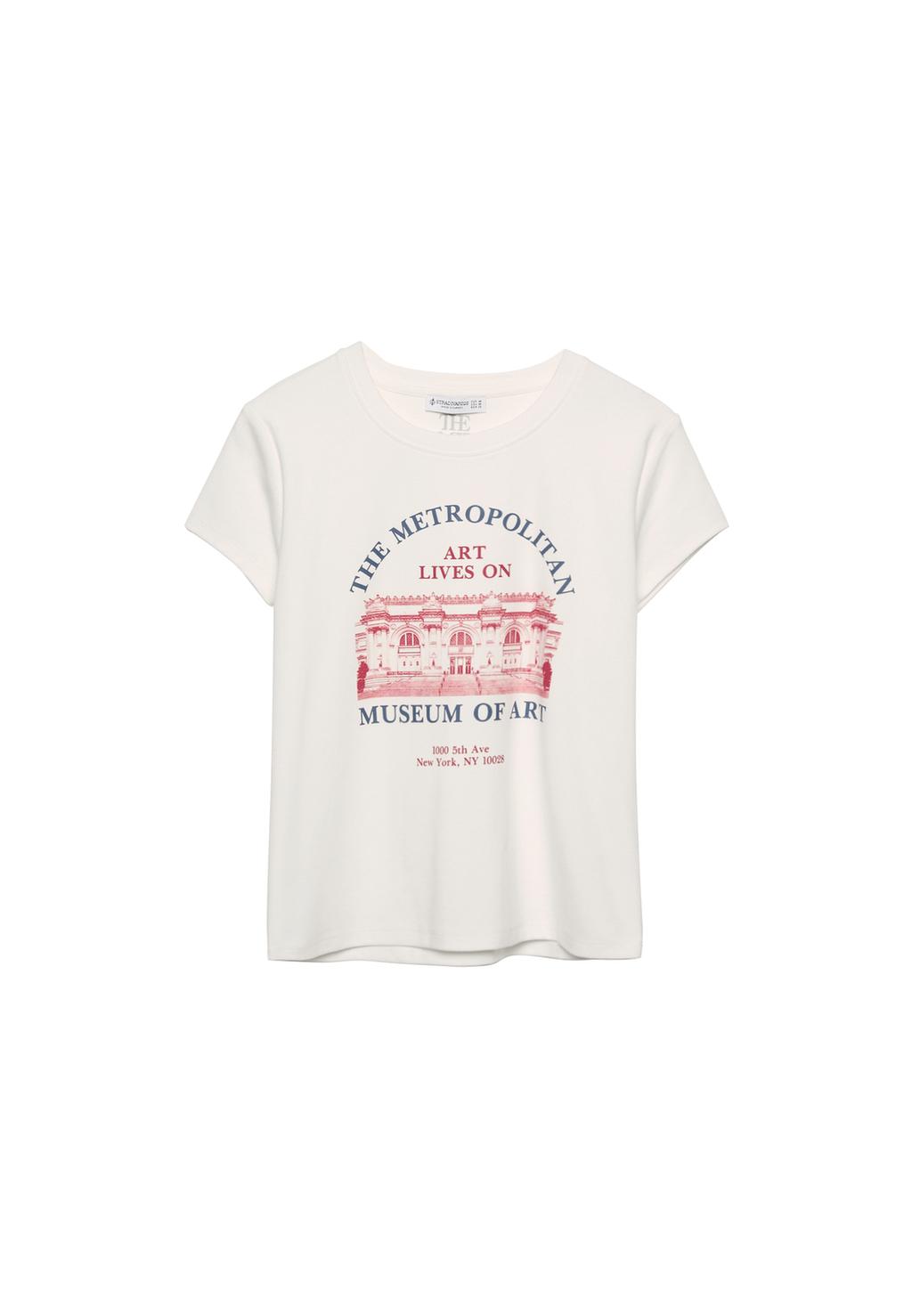T-shirt ajusté licence Met