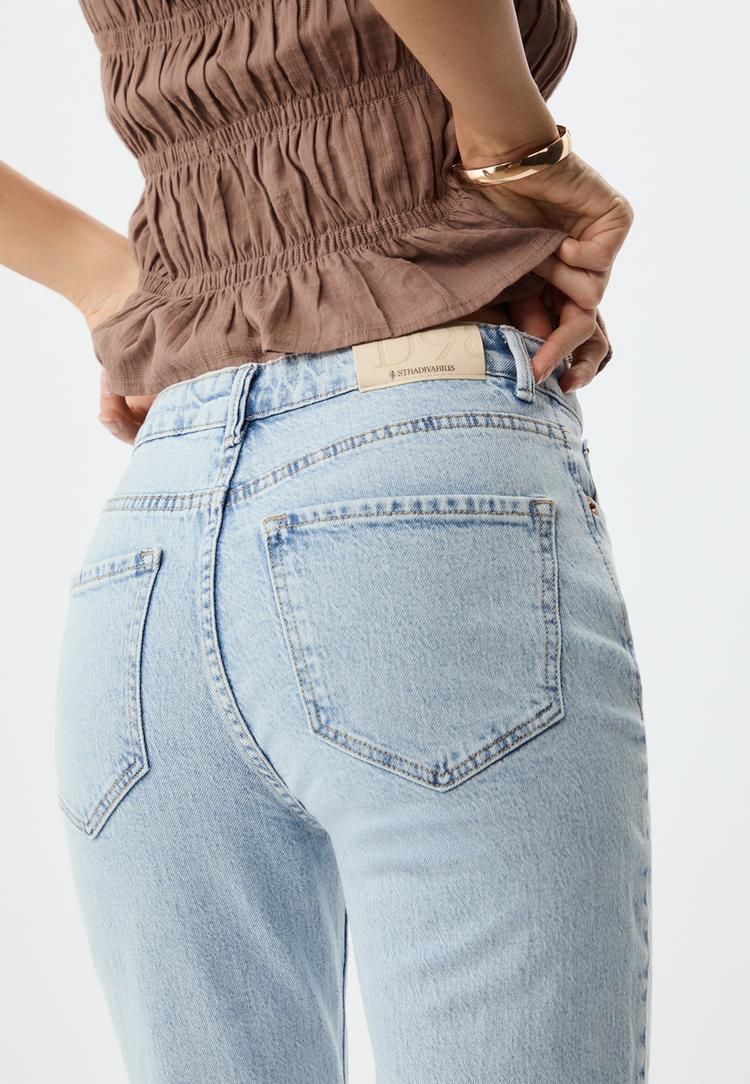 d98 jeans straight efecto vintage