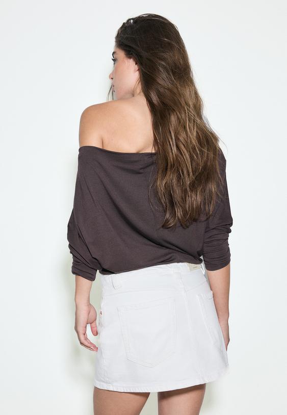 d62 denim skort