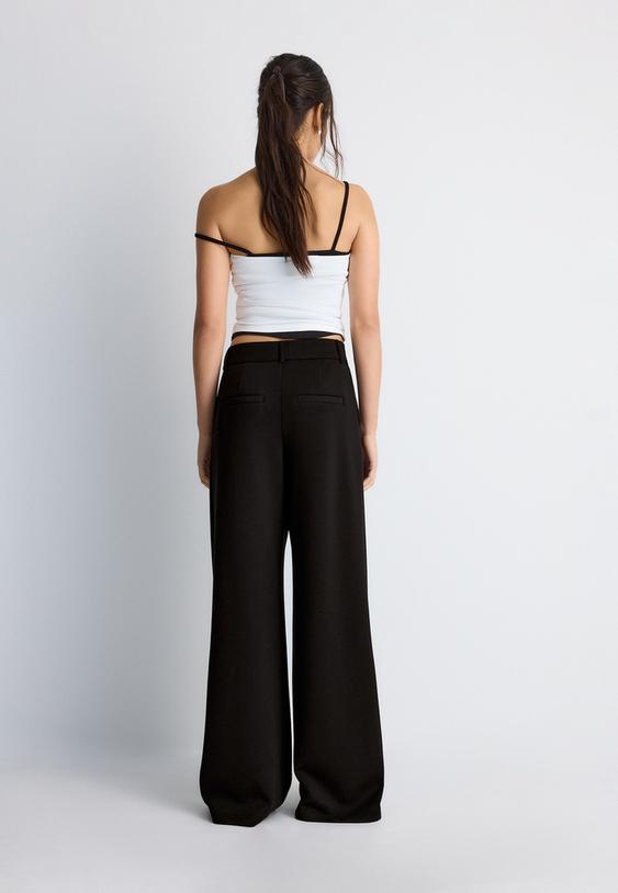 pantalon de ville toucher doux