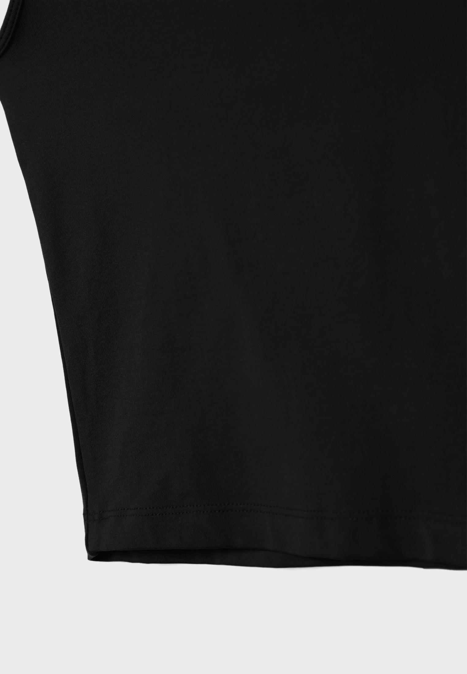Polyamide T-shirt — Black