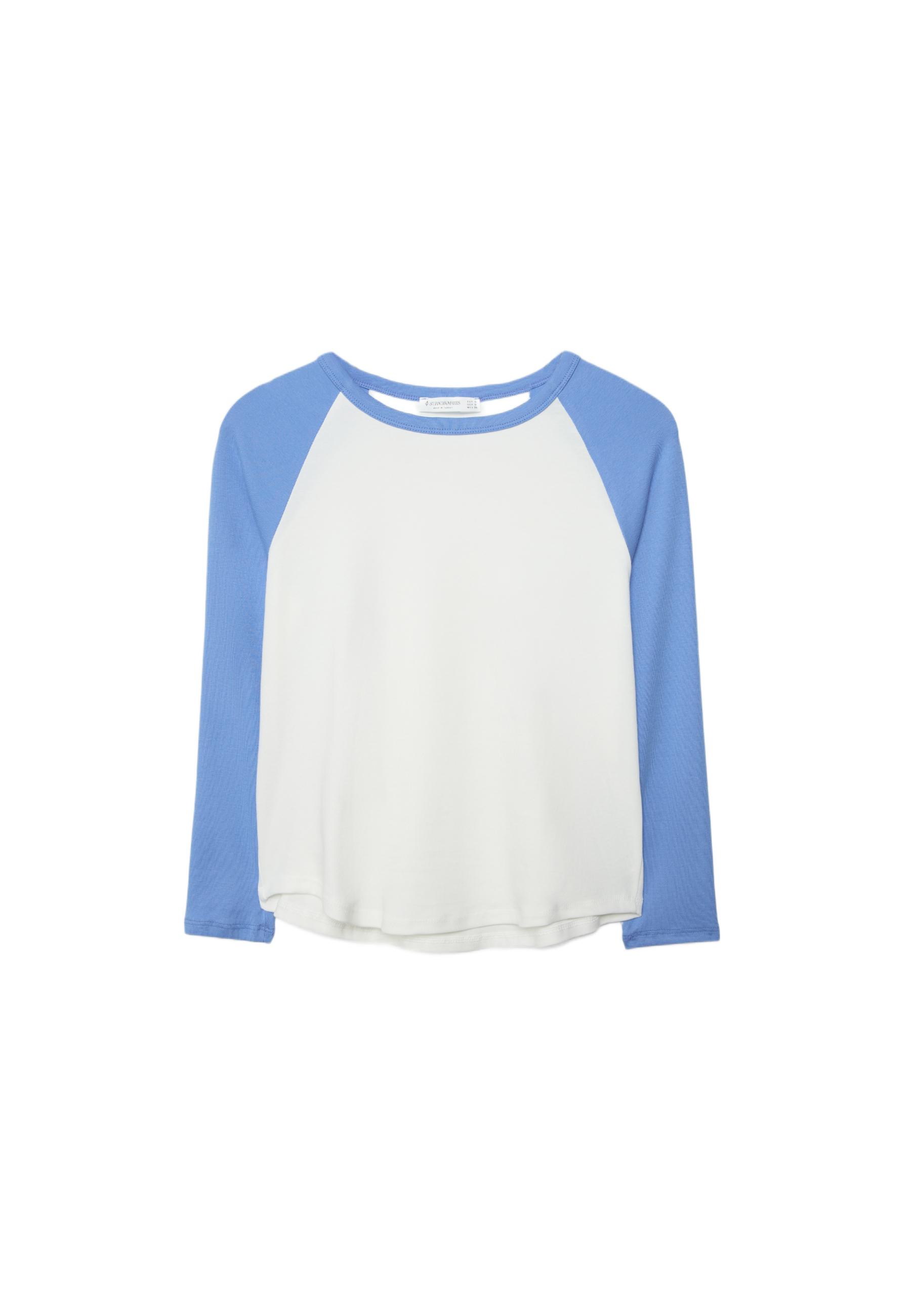 Baseball T-shirt — Royal blue