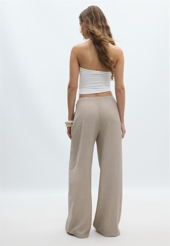 flowing sarong trousers