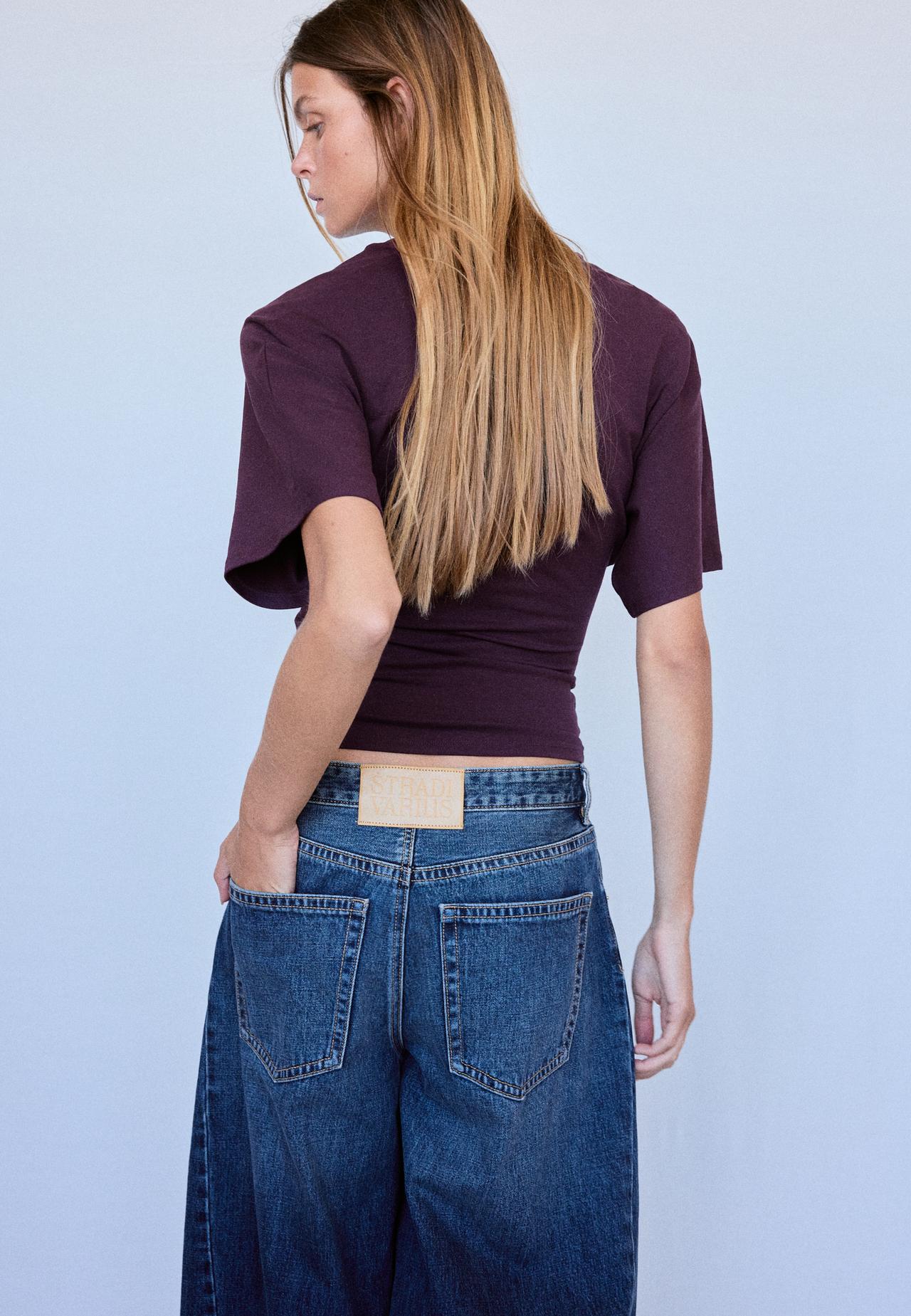 B08 Japanese short sleeve T-shirt — Dark purple