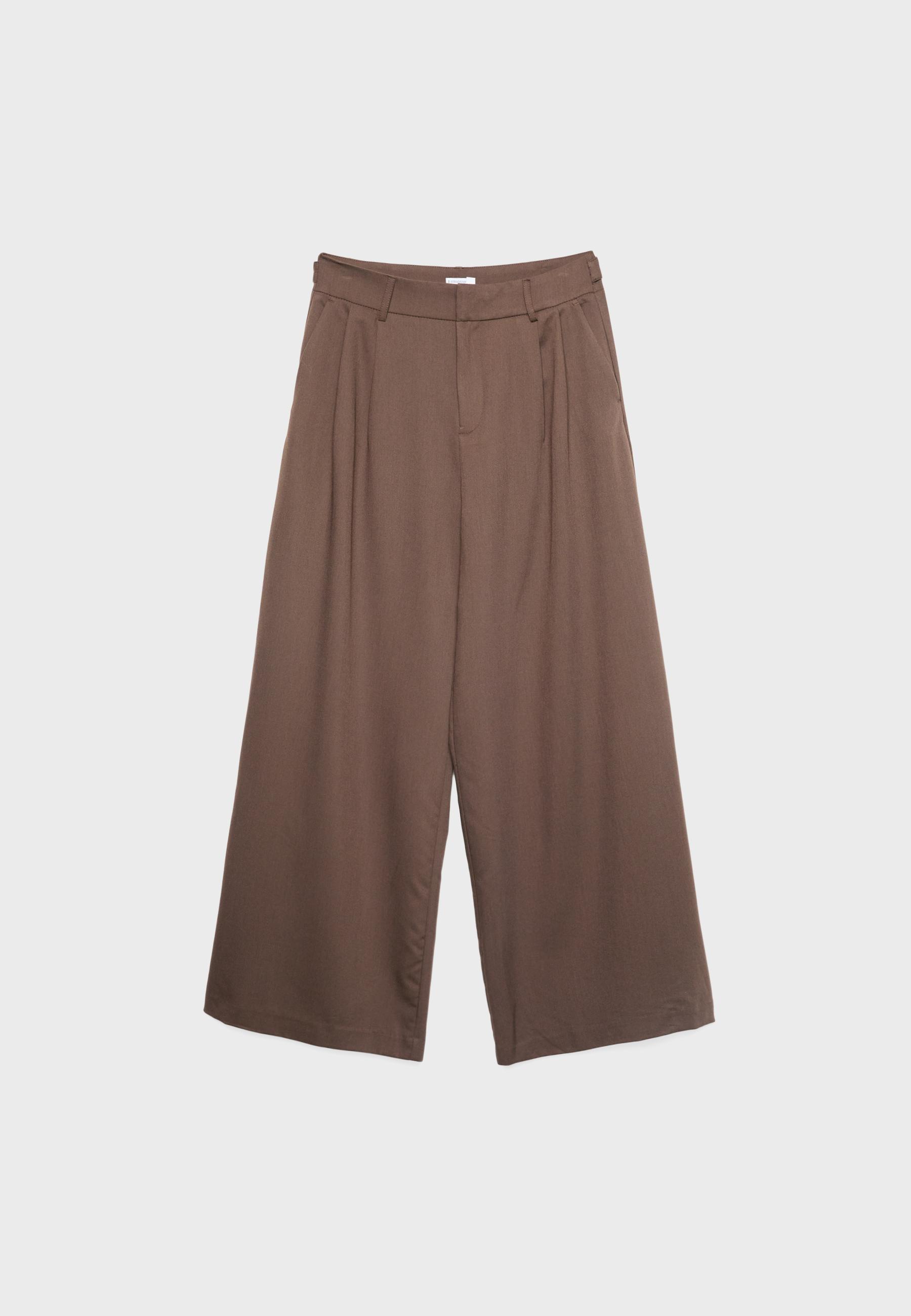 Ayarlanabilir süper geniş paça pantolon - Görsel 8