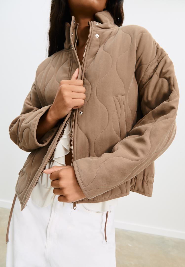 chaqueta acolchada