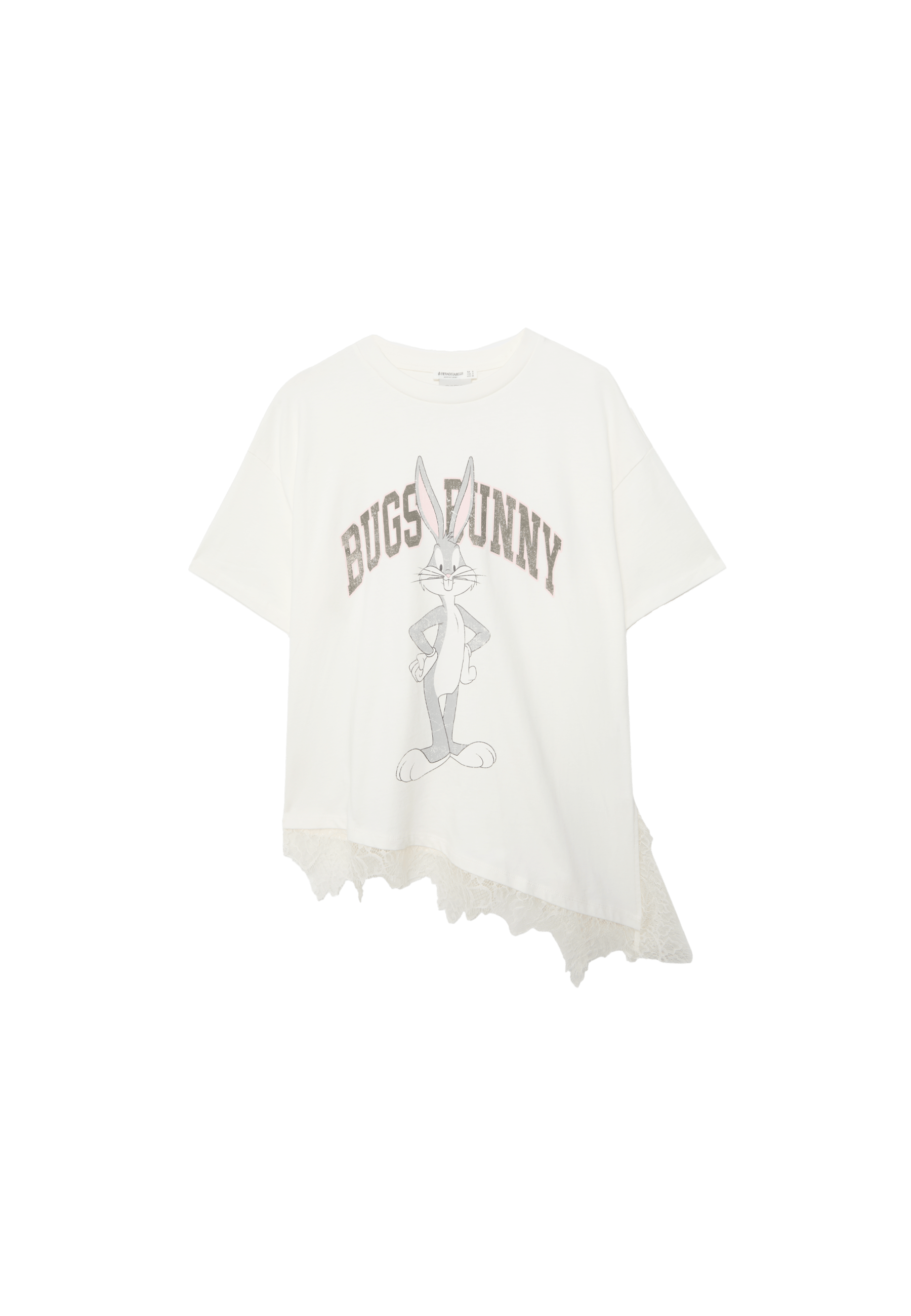 Bugs Bunny lace T-shirt — Vanilla