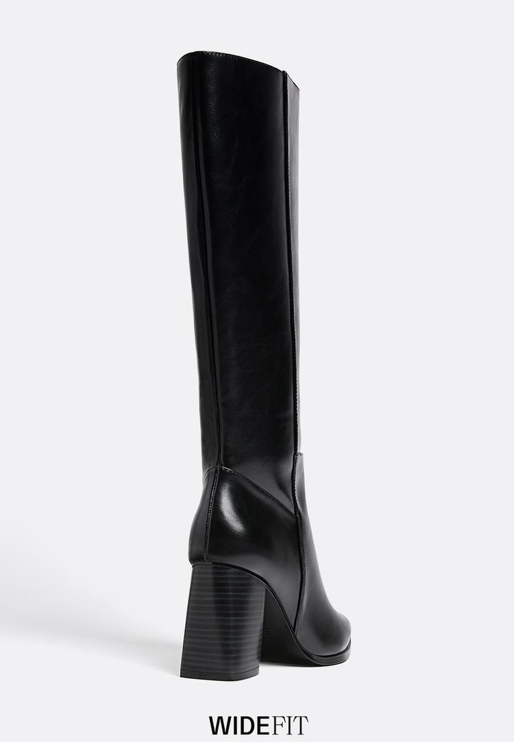 high heeled boots