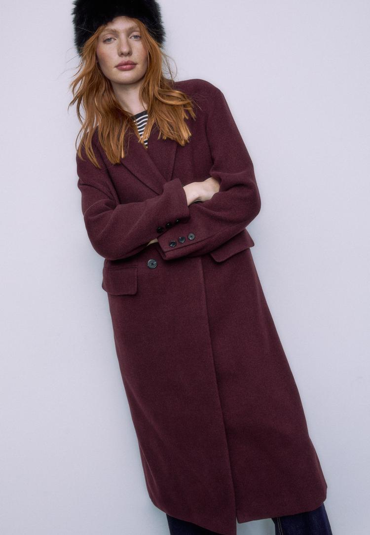 sobretudo comprido oversize